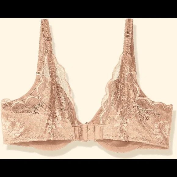 Two (2!) WACOAL Fire and Lace Contour Bras 38B - Picture 5 of 6